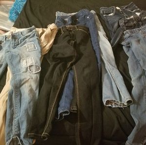 Jeans and jeggings